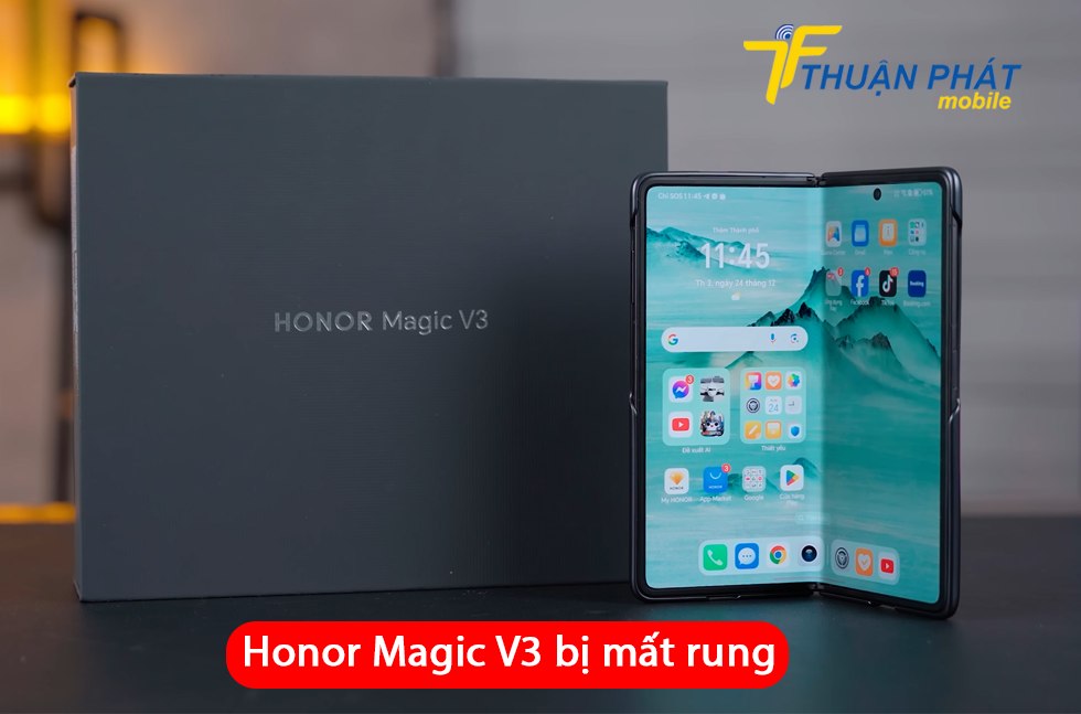 Honor Magic V3 bị mất rung