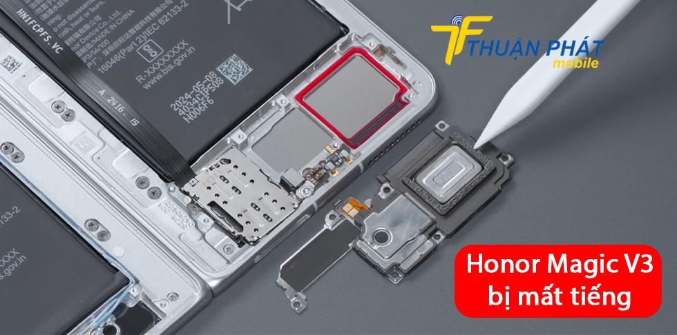 Honor Magic V3 bị mất tiếng