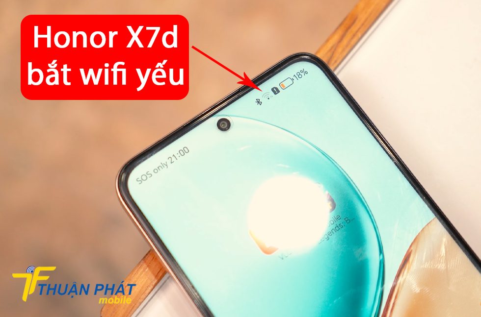 Honor X7d bắt wifi yếu Honor X7d bắt wifi yếu