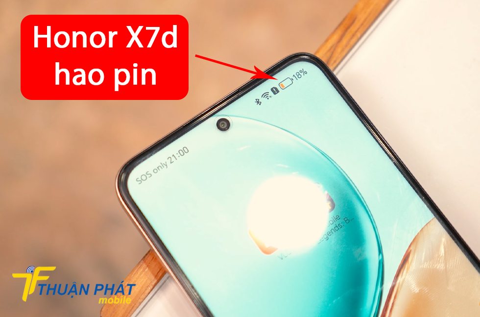 Honor X7d hao pin