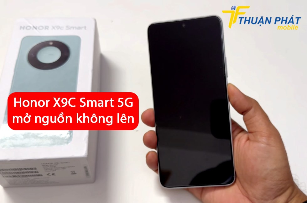 Honor X9C Smart 5G mở nguồn không lên