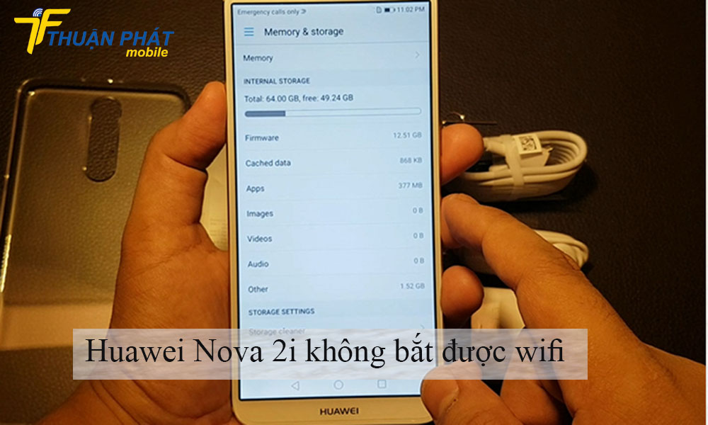 Huawei Nova 2i không bắt được wifi