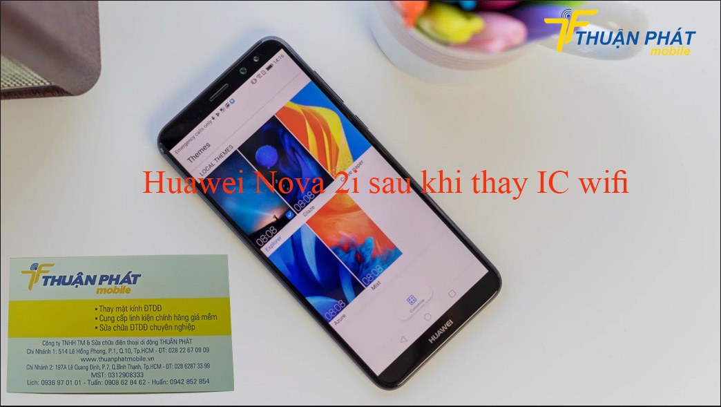 Huawei Nova 2i sau khi thay IC wifi