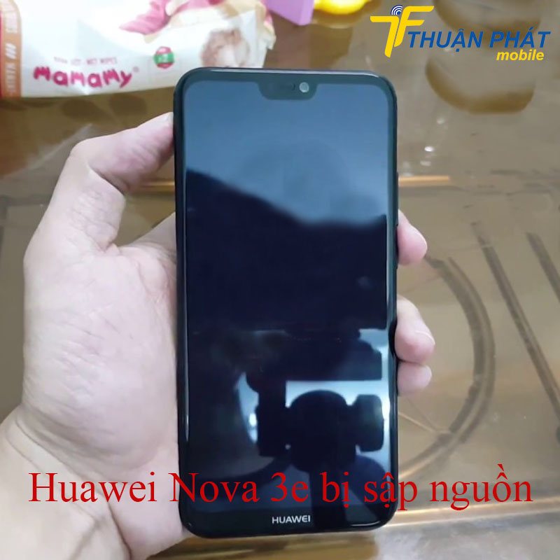 Huawei Nova 3e bị sập nguồn