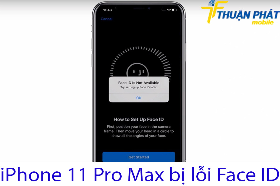 iPhone 11 Pro Max lỗi Face ID
