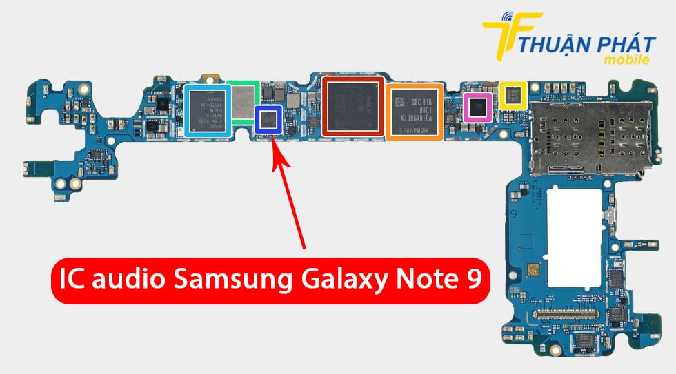 IC audio Samsung Galaxy Note 9