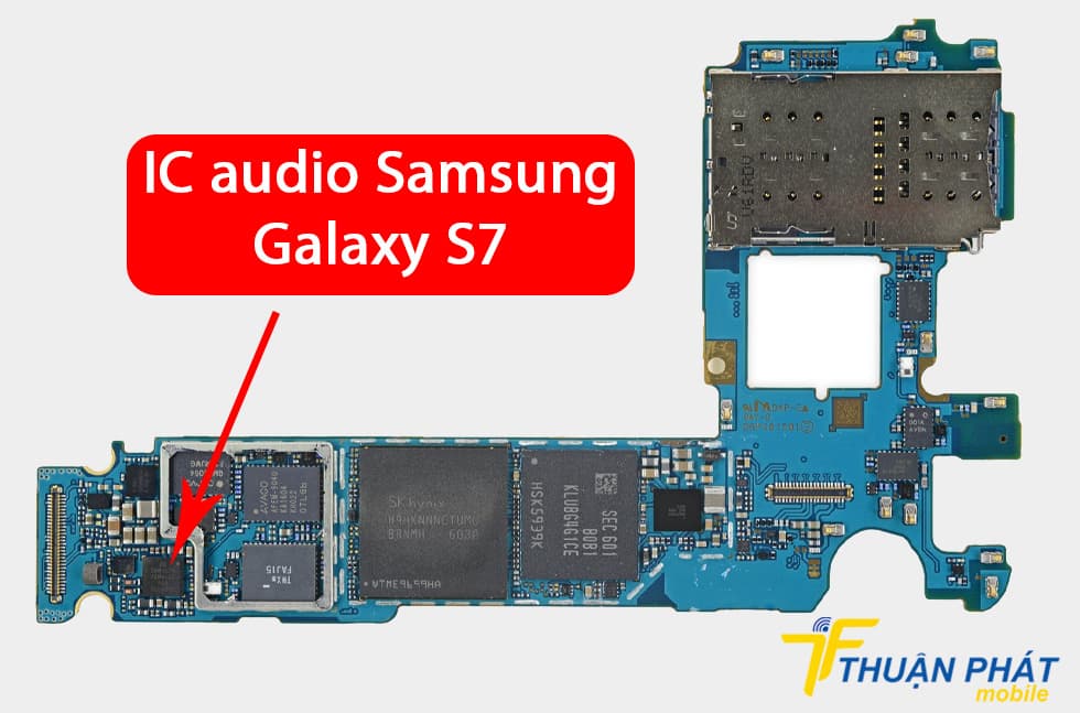 IC audio Samsung Galaxy S7