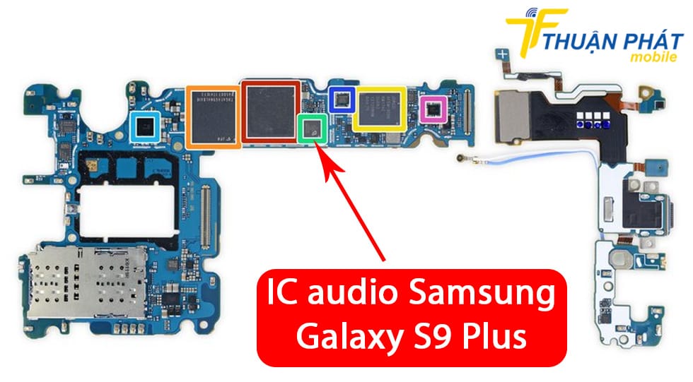 IC audio Samsung Galaxy S9 Plus