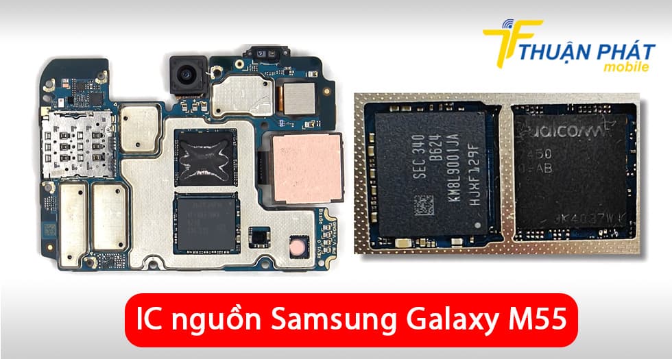 IC nguồn Samsung Galaxy M55