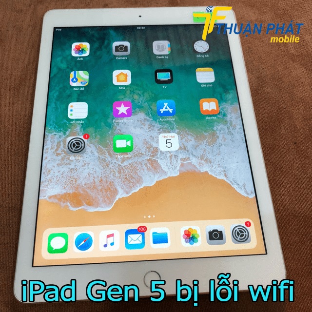 iPad Gen 5 bị lỗi wifi