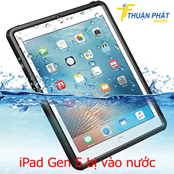 iPad Gen 5 bị vào nước