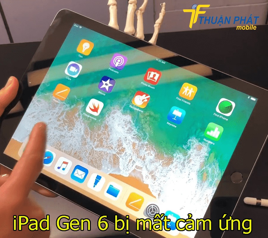 iPad Gen 6 bị mất cảm ứng