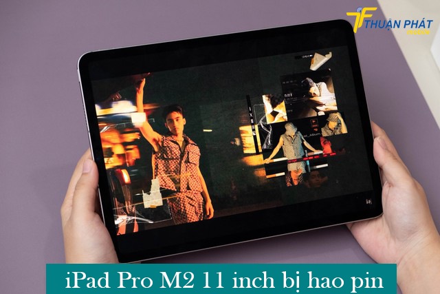 iPad Pro M2 11 inch bị hao pin