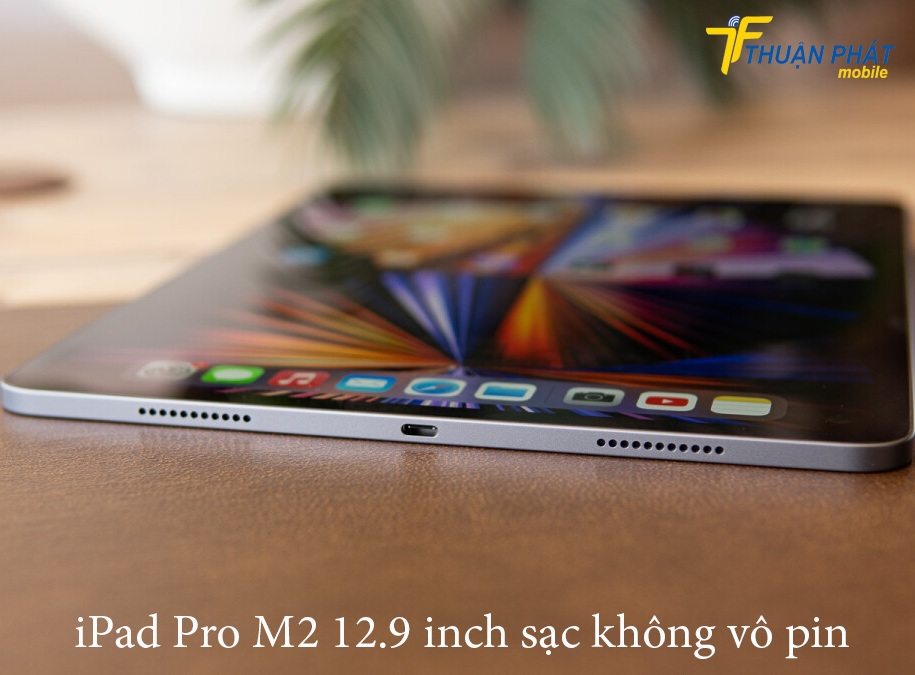 iPad Pro M2 12.9 inch sạc không vô pin