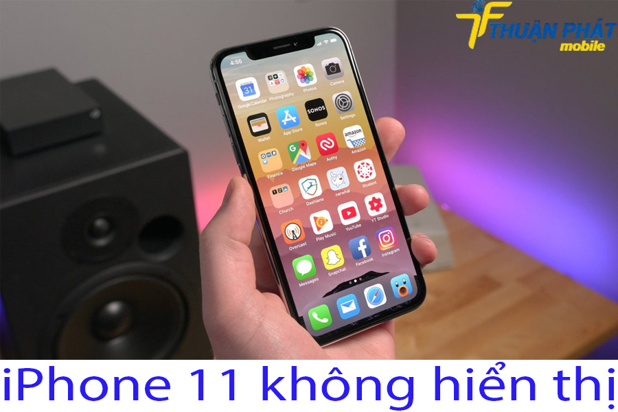 iPhone 11 không hiển thị
