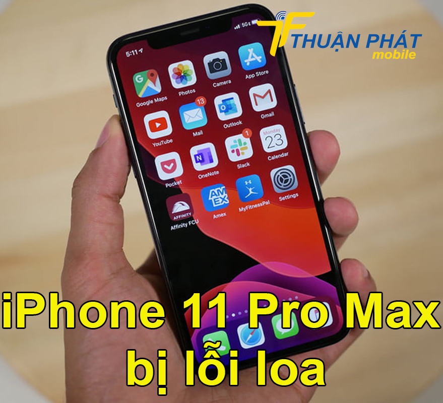 iPhone 11 Pro Max bị lỗi loa