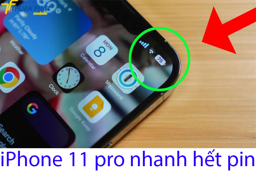 iPhone 11 pro nhanh hết pin