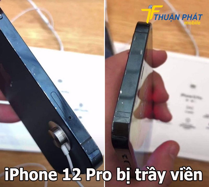 iPhone 12 Pro bị trầy viền