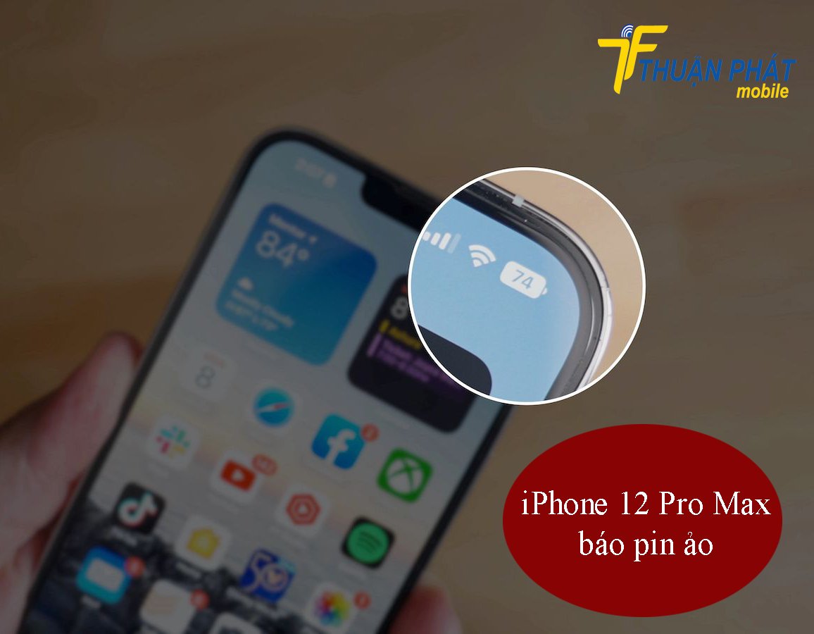 IPhone 12 Pro Max báo pin ảo IPhone 12 Pro Max báo pin ảo