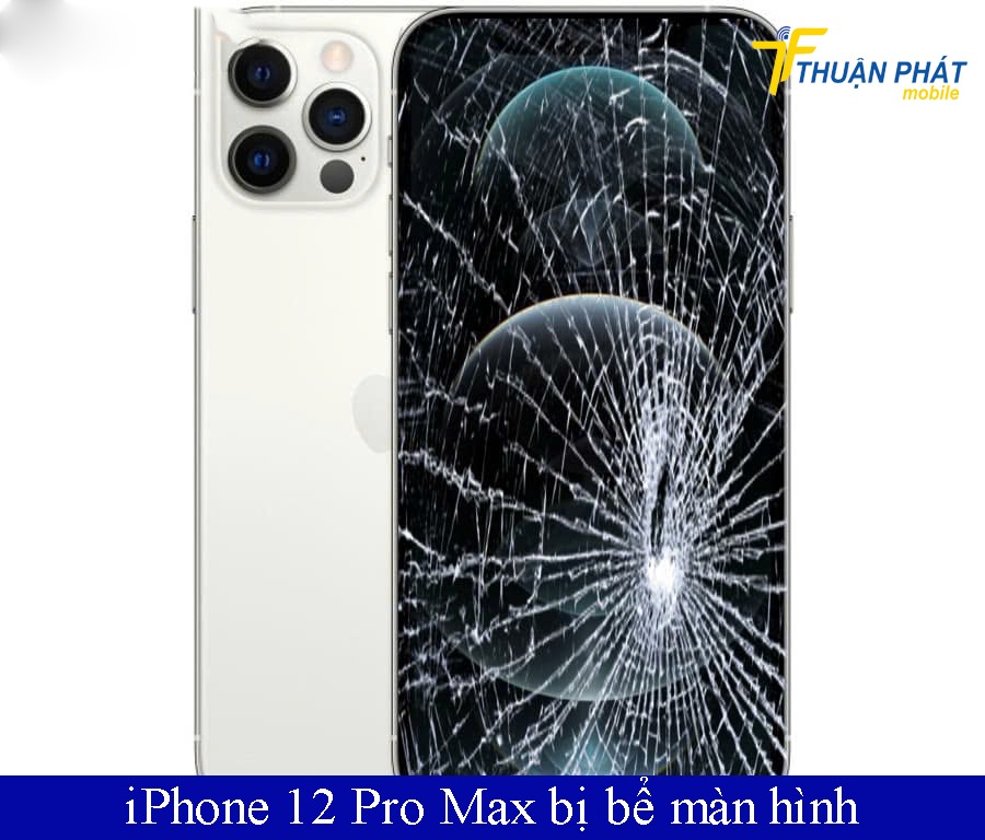 iPhone 12 Pro Max bị bể màn hình iPhone 12 Pro Max bị bể màn hình