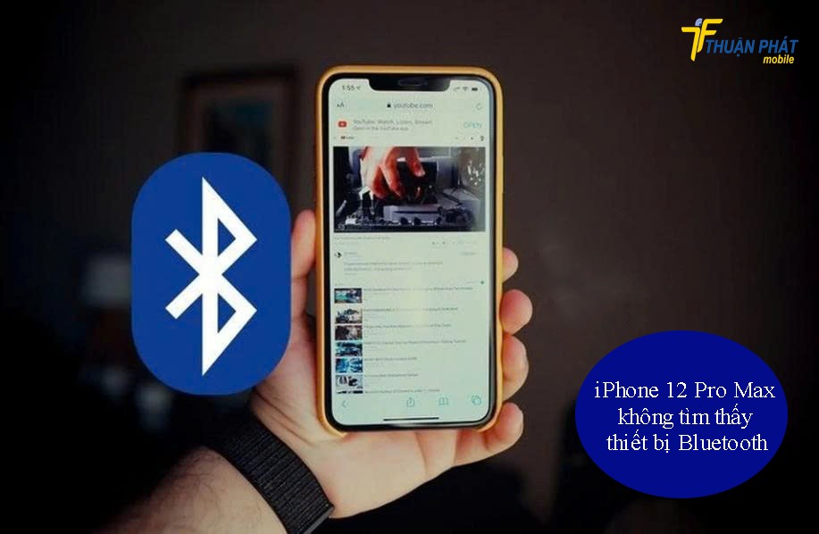 iPhone 12 Pro Max không tìm thấy thiết bị Bluetooth