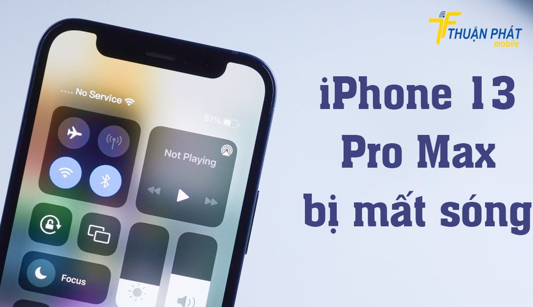 iPhone 13 Pro Max bị mất sóng