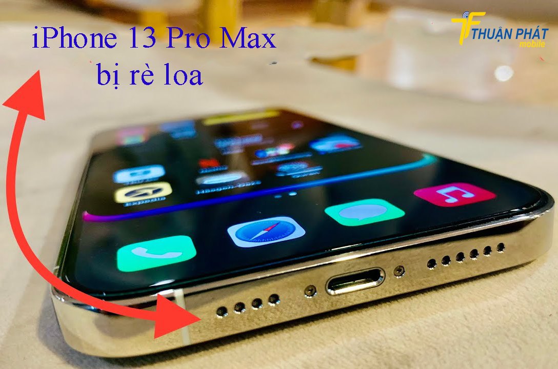 iPhone 13 Pro Max bị rè loa