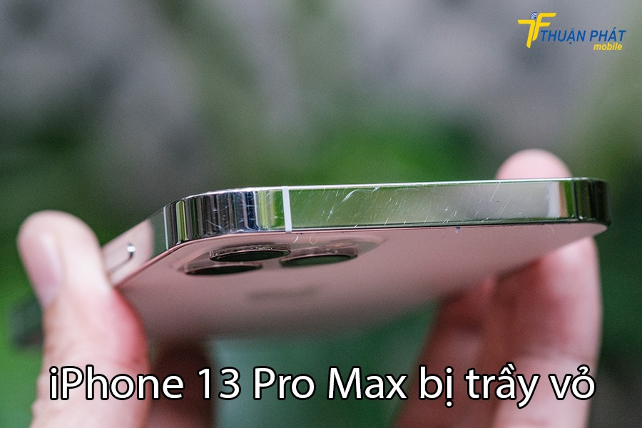 iPhone 13 Pro Max bị trầy vỏ