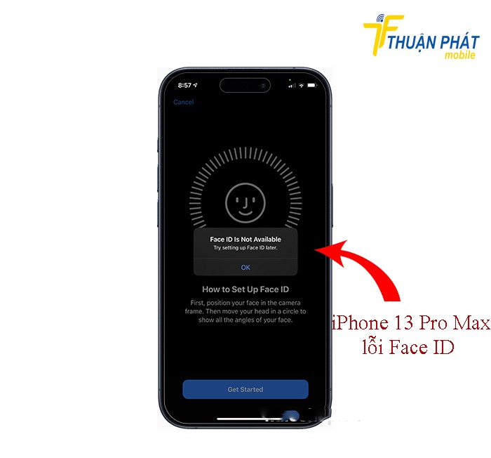 iPhone 13 Pro Max lỗi Face ID