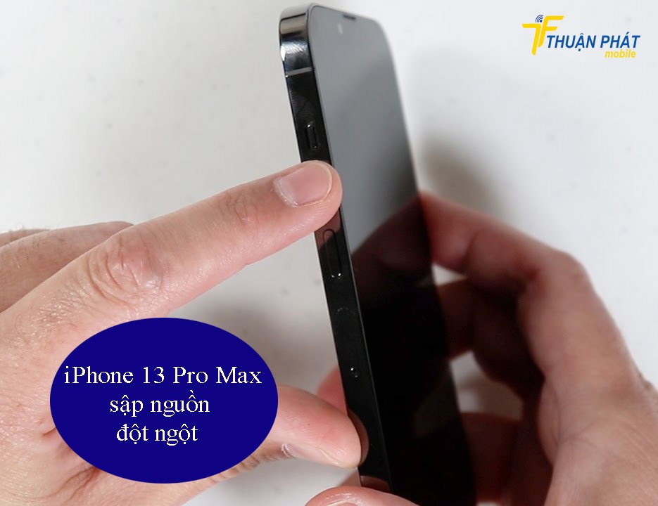 iPhone 13 Pro Max sập nguồn đột ngột