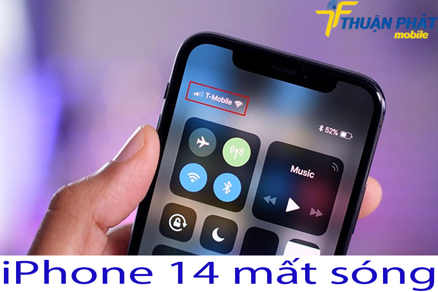 iPhone 14 mất sóng