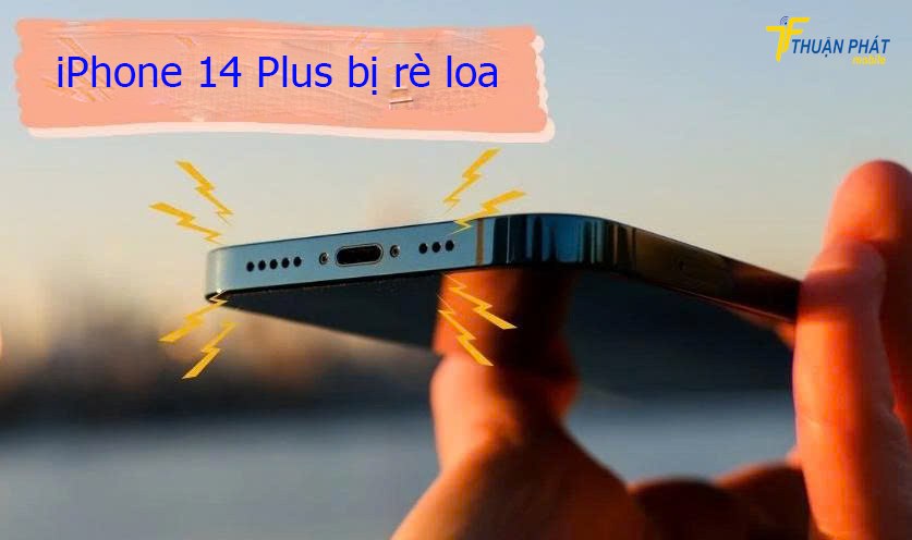 iPhone 14 Plus bị rè loa