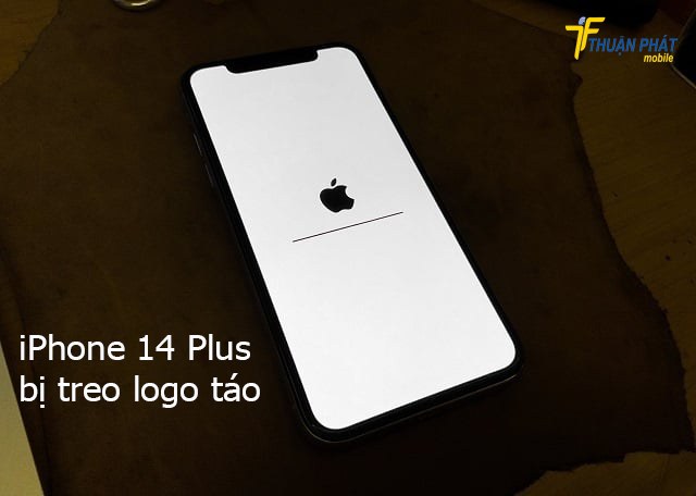 iPhone 14 Plus bị treo logo táo