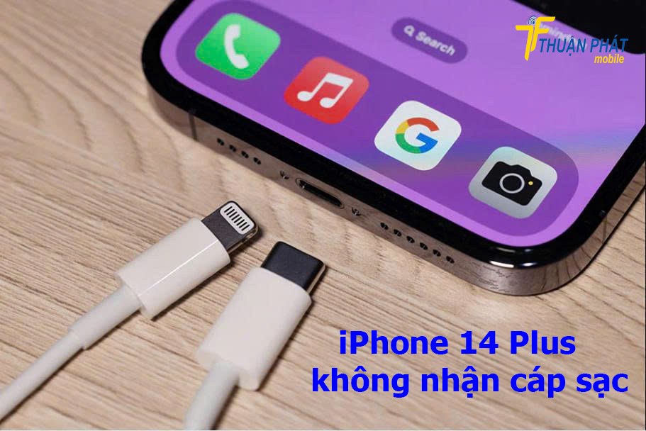iPhone 14 Plus không nhận cáp sạc