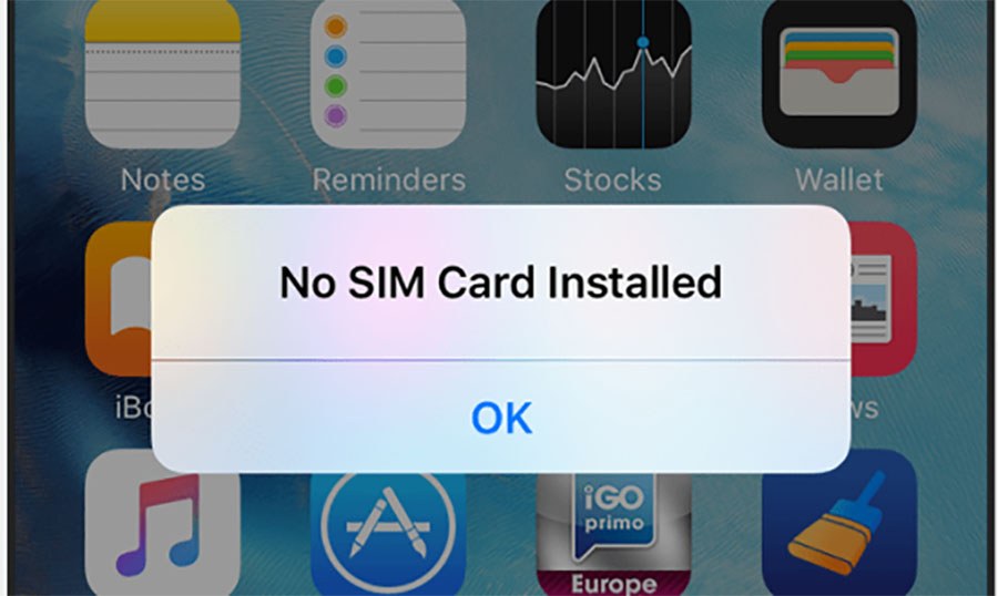 iPhone 14 Plus không nhận sim