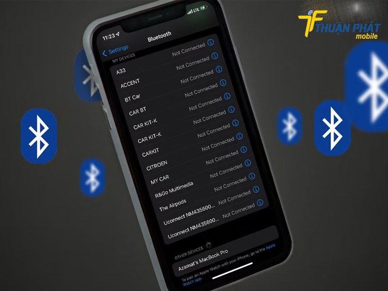 iPhone 14 Plus không tìm thấy Bluetooth