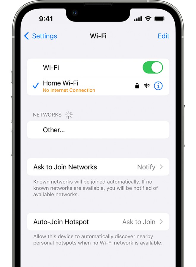 iPhone 14 Plus lỗi không bắt được wifi