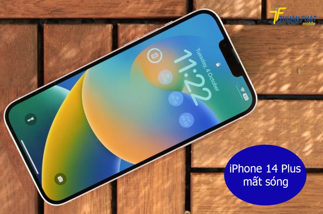 iPhone 14 Plus mất sóng