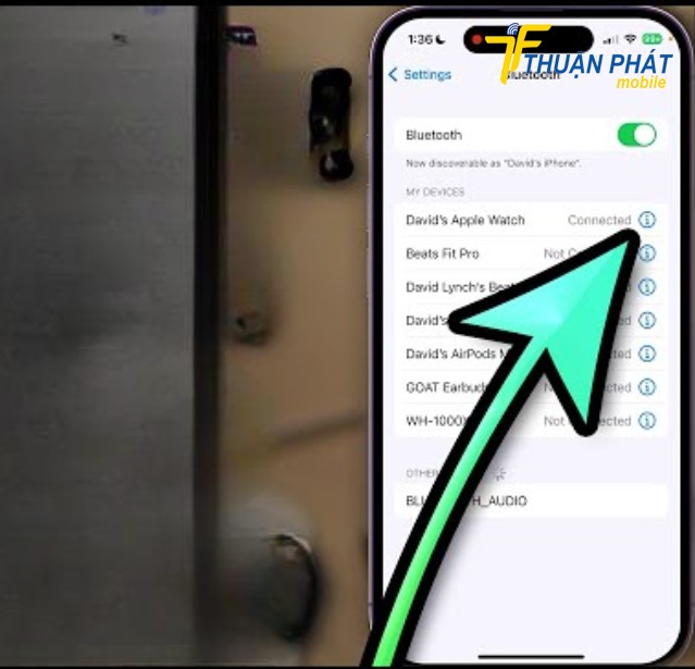 iPhone 14 Pro không tìm thấy thiết bị Bluetooth