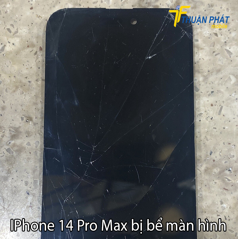 iPhone 14 Pro Max bị bể màn hình