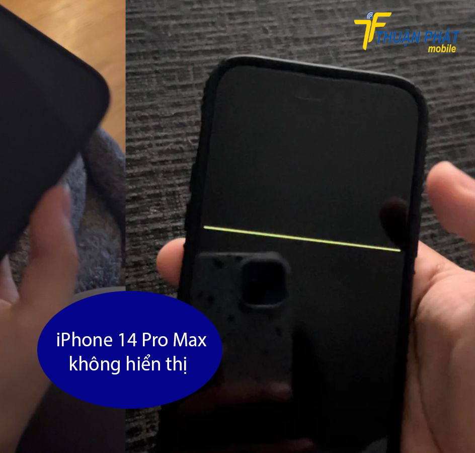 iPhone 14 Pro Max không hiển thị iPhone 14 Pro Max không hiển thị