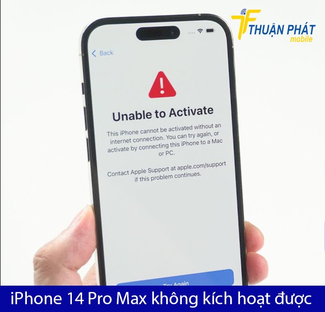 iPhone 14 Pro Max không kích hoạt được