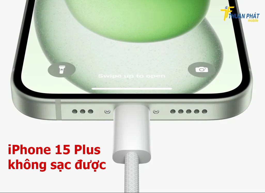 iPhone 15 Plus không sạc được