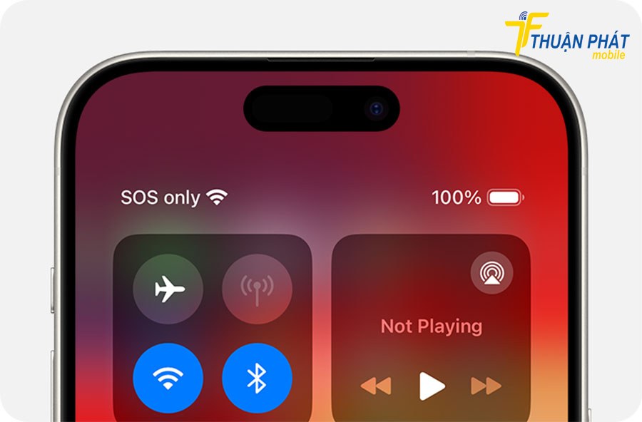 iPhone 15 Plus mất sóng