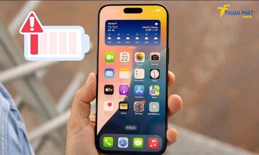 iPhone 15 Plus nhanh hết pin