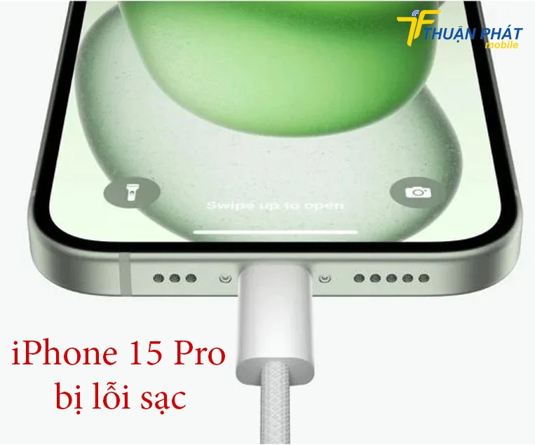 iPhone 15 Pro bị lỗi sạc