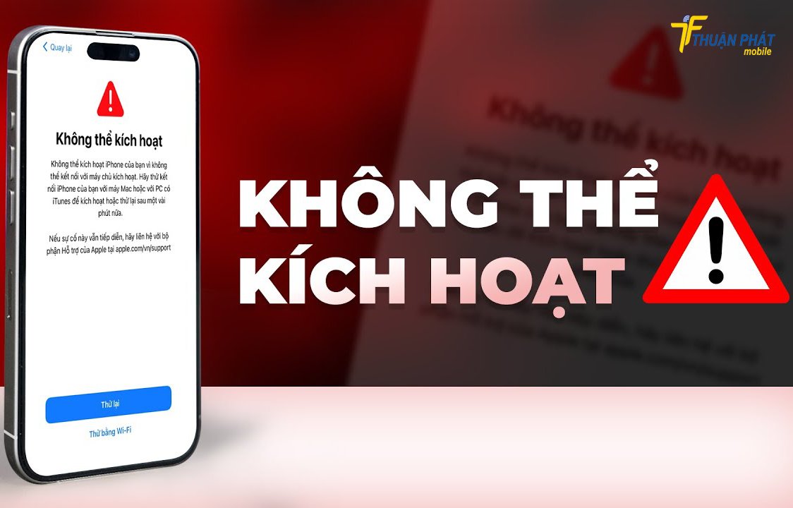 iPhone 15 Pro Max không kích hoạt được
