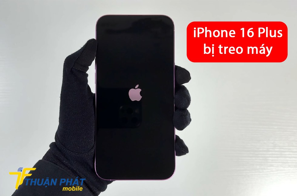 iPhone 16 Plus bị treo máy