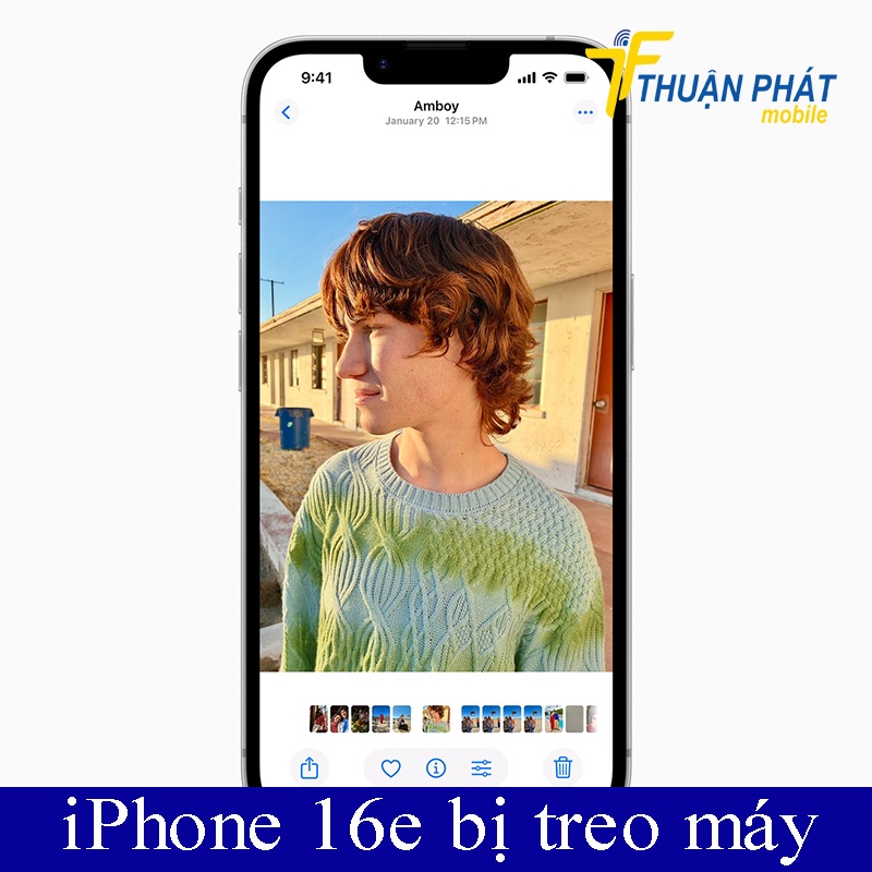 iPhone 16e bị treo máy