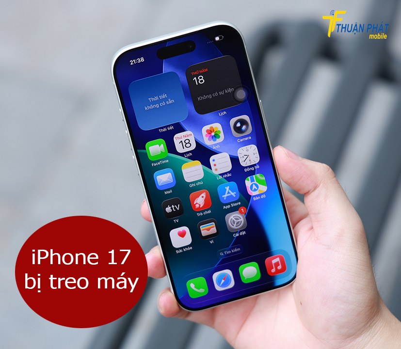 iPhone 17 Pro bị treo máy